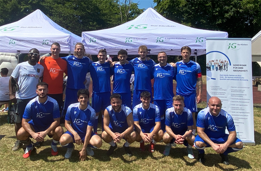 Rur-Kliniken holen den Turniersieg beim Firmenfußballturnier des FC Düren 77